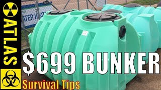 How To Create a Watertight Underground Bunker amp Food Cache for 699 [upl. by Arbed130]