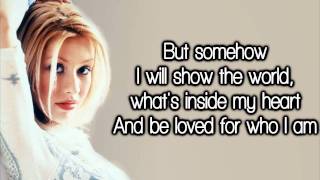 Christina Aguilera  Reflection Lyrics HD [upl. by Harriet]