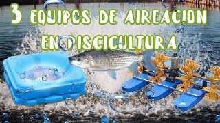 3 tipos de aireadores para piscicultura diferentes al venturi [upl. by Ezarra]