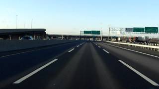 New Jersey Turnpike Exits 14 to 13 southbound Car Lanes [upl. by Bremen]