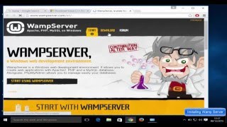 How to Download and Install Wamp Server on Windows 10 [upl. by Cleo]