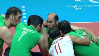 Sitting Volleyball  Mens SemiFinal Brazil v Islamic Republic of Iran  Rio 2016 Paralympic Games [upl. by Yort]