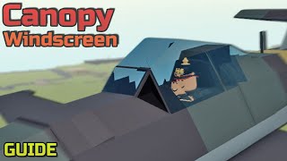 Improve the Canopy Details of your Aircraft  Plane Crazy  Guide [upl. by Anelej47]