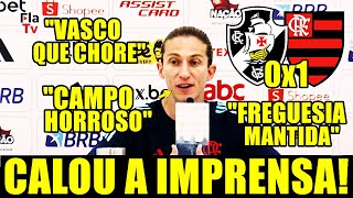 COLETIVA DE FILIPE LUIS APÓS VASCO X FLAMENGO [upl. by Aicilic256]