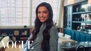 73 Questions With Deepika Padukone  Vogue [upl. by Moriarty601]