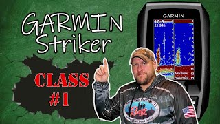 Garmin Striker 4 Tutorial Introduction to the Basics Class 1 Getting Started [upl. by Ebeneser]