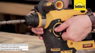 Dewalt Cordless Rotary Hammer Drill Review [upl. by Haimes]