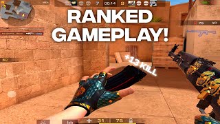 STANDOFF 2  Full Competitive Match Gameplay 😩🔥 Playing on laggy server 13 Kill [upl. by Bust]