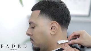 STEP BY STEP SKIN TAPER FADE HAIRCUT HUGE TRANSFORMARION [upl. by Delp]