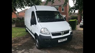 2009 Vauxhall Movano 25L Diesel Clutch Replacement [upl. by Elora]