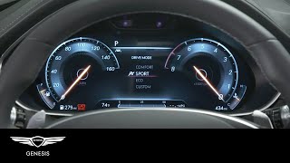 Drive Modes  Genesis G80  HowTo  Genesis USA [upl. by Behm]