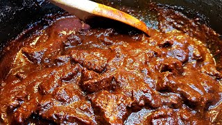 How to cook Chile Con Carne  CHILE COLORADO Recipe [upl. by Alexandr]