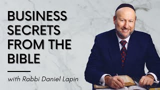 Rabbi Daniel Lapin Business Secrets from the Bible [upl. by Garrek]