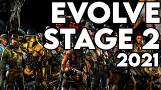 TOTALLY SCARED OF THIS Evolve Gameplay Stage Two NEW EVOLVE 2021 Monster Gameplay [upl. by Grethel815]