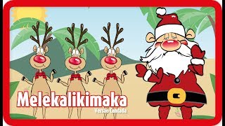 Melekalikimaka é FELIZ NATAL  Canção de Natal  Canções para crianças em Português [upl. by Anilec]