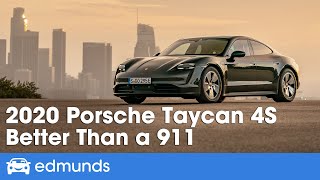 2020 Porsche Taycan 4S Review amp Test Drive — Better Than a 911 [upl. by Lyret]