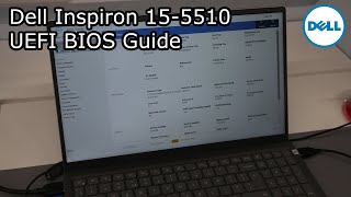 Dell Inspiron 155510  UEFI BIOS Firmware Guide [upl. by Arquit125]