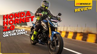 Honda Hornet 20 Road Test Review  Performance Features Mileage amp More  Can It Take On The 200s [upl. by Cohbert450]