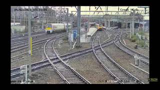 040221 Trains at Crewe Railcam cam 5 [upl. by Nagiem]