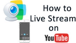 How to live RTMP streaming on YouTube using ManyCam mobile [upl. by Marcello731]