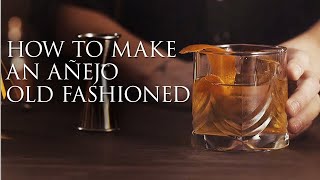 Old Fashioned Cocktail Recipe with Tequila  Patrón Tequila [upl. by Annaik]