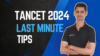 TANCET 2024  TANCET MBA  TANCET MCA  TANCET EXAM TIPS [upl. by Winters]