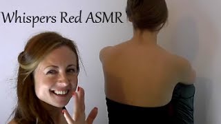 Childhood ASMR Triggers  1 Back Tracing  Soft Spoken  Close Up [upl. by Amandi]