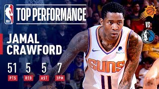 Jamal Crawfords MUSTSEE 51 Point Performance At Age 39  April 9 2019 [upl. by Renard]