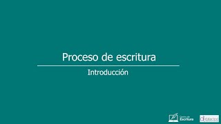 Proceso de escritura [upl. by Linzy]