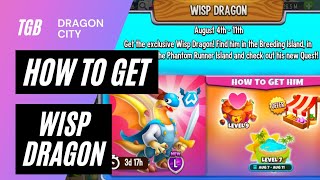 How To Get The Wisp Dragon In Dragon City ☆☆☆ [upl. by Lenox]