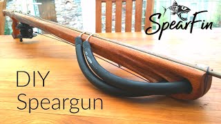 How to Make a Wooden Speargun  DIY Speargun Part 1 [upl. by Adnilev]