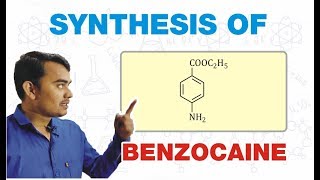 SYNTHESIS OF BENZOCAINE  MEDICINAL CHEMISTRY [upl. by Herzberg496]