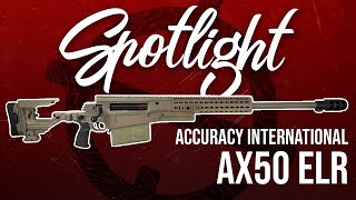 Accuracy International AX50 ELR  EuroOptic Spotlight [upl. by Stouffer264]