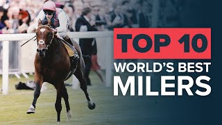 Mile Magic  The 10 Greatest Milers In Horse Racing History  From Frankel amp Winx To Goldikova [upl. by Iyre]