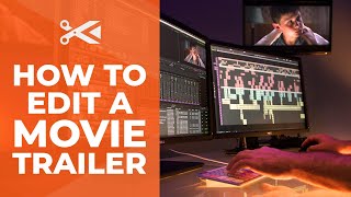 How Professional Hollywood Editors Cut a Movie Trailer  Video Editing Tutorial [upl. by Englis840]