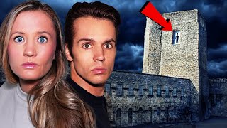 We Investigated a Haunted Castle in England SCARY [upl. by Enilecram938]