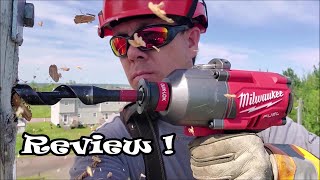 Milwaukee M18 Fuel  Utility High torque Impact wrench  Review [upl. by Naicul]