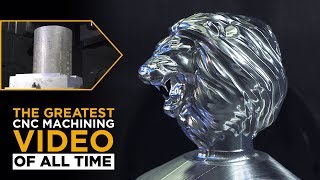 Machining TITANS Titanium Lion [upl. by Paolo]