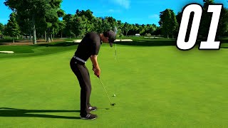 PGA Tour 2K21 Career  Part 1  The Beginning [upl. by Nathan454]