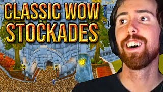 Asmongold FIRST Stockades Dungeon Clear  Classic WoW [upl. by Lashonda]