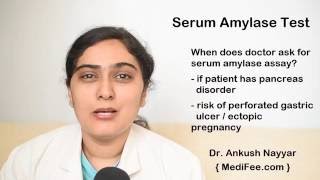 Amylase Serum Test in India [upl. by Irrabaj821]