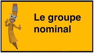 Le groupe nominal [upl. by Waddle145]